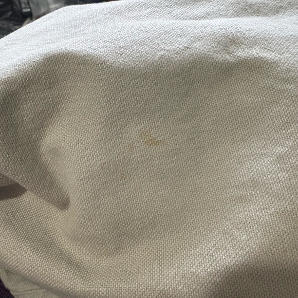 *Eddie Bauer Barn Jacket Mens L Tan Chore Coat Flannel Lined Button Cabincore - Picture 11 of 11